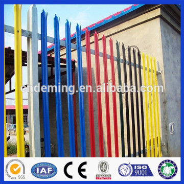 Deming Fabrik Palisade Zaun aus PVC beschichtet Stahl